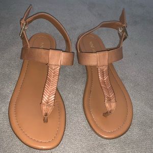 Cute Cognac Sandals